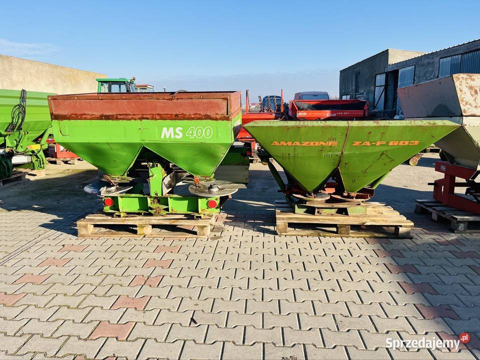 Rozsiewacz nawozów Unia Brzeg Ms 400 Chwałkowo