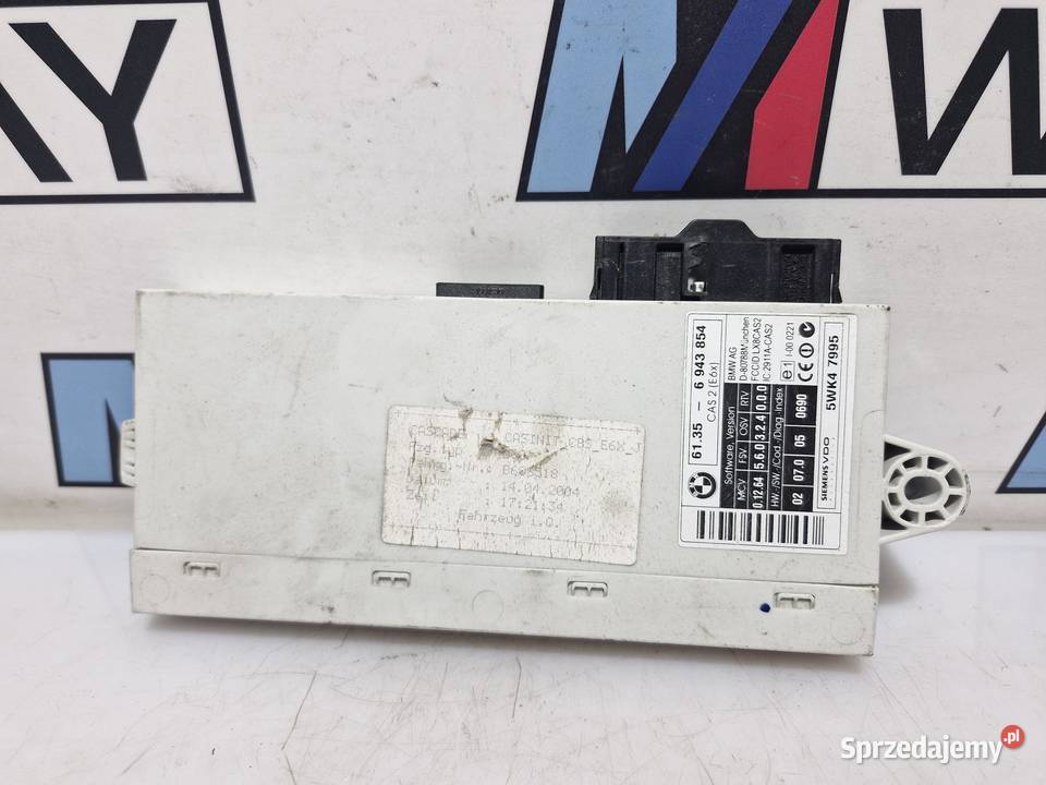 BMW E60 E61 MODUŁ STEROWNIK CAS 6943854 BMW sprzedam