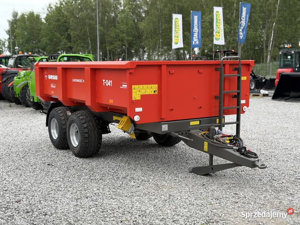 NOWA Przyczepa skorupowa URSUS T041 HARDOX 7T 8T Zambrów