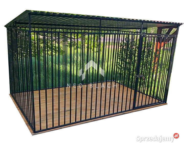 Kojec Psów 3x2m Drewniana podłoga NB161 Altany i wiaty małopolskie Krynica-Zdrój