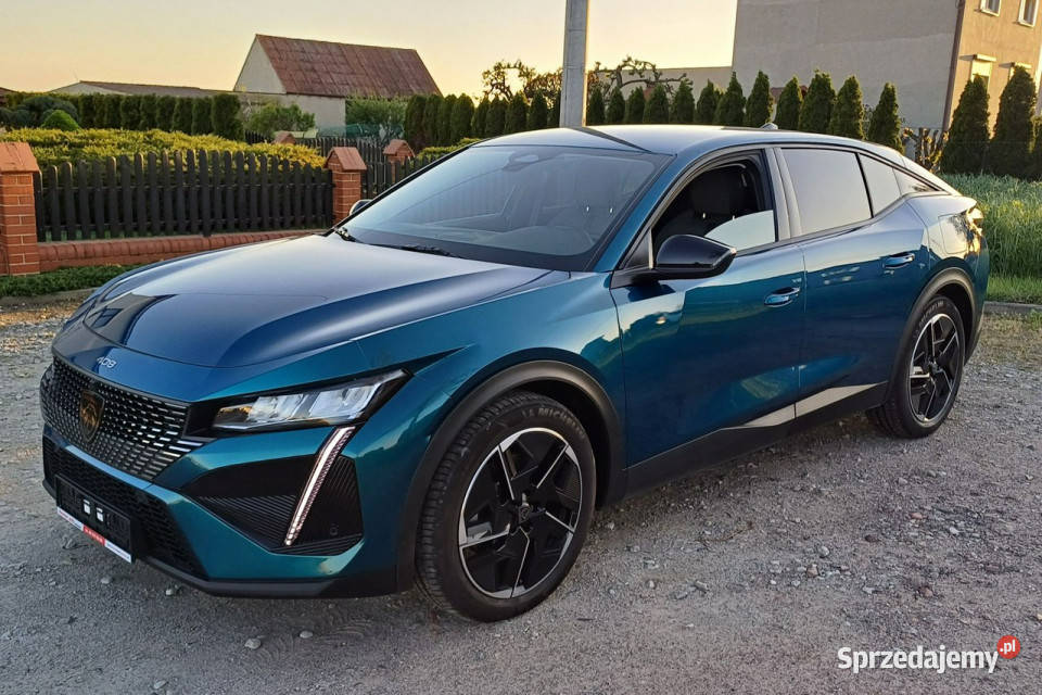 Peugeot 408 R4 16l PHEV 225 PlugIn Hybrid Zarejestrowany w Polsce wielkopolskie