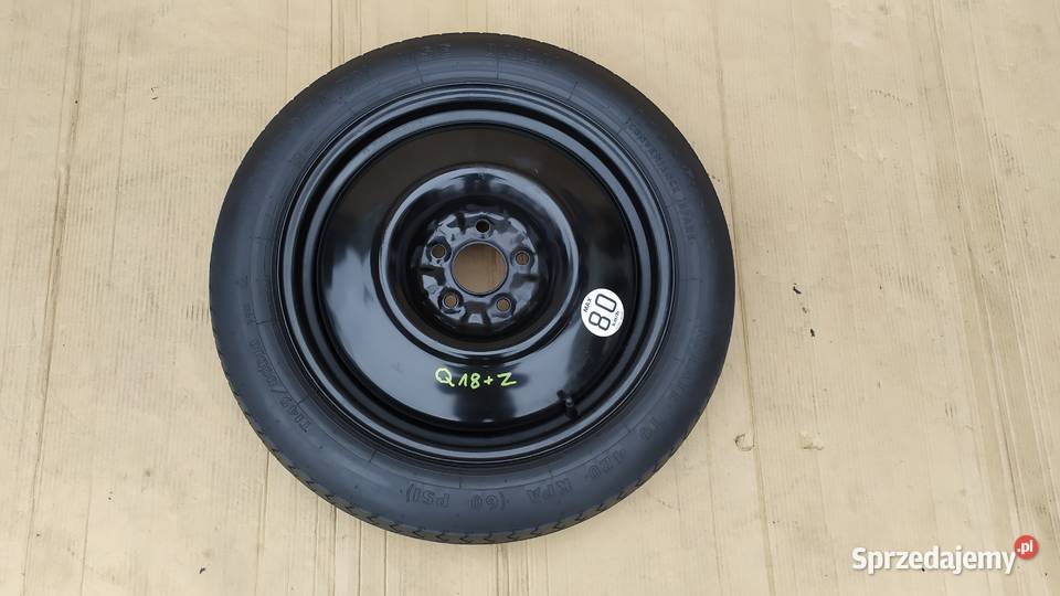 Koło dojazdowe NISSAN QASHQAI I J10 II J11 R18 Miejska Górka