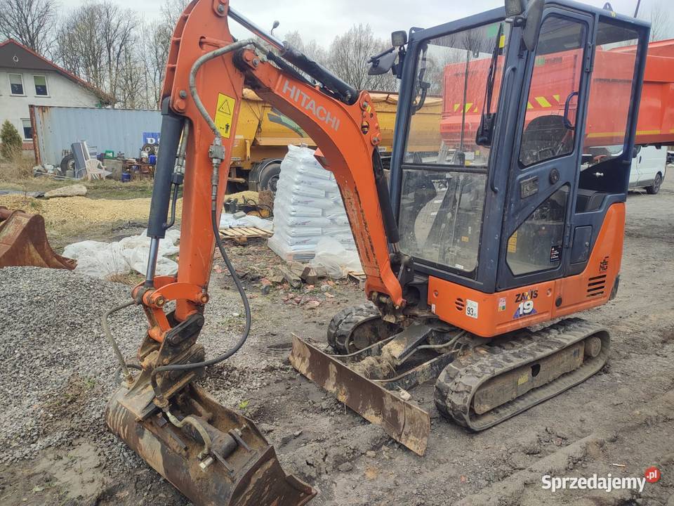Minikoparka Hitachi ZX19 nie Rydułtowy sprzedam