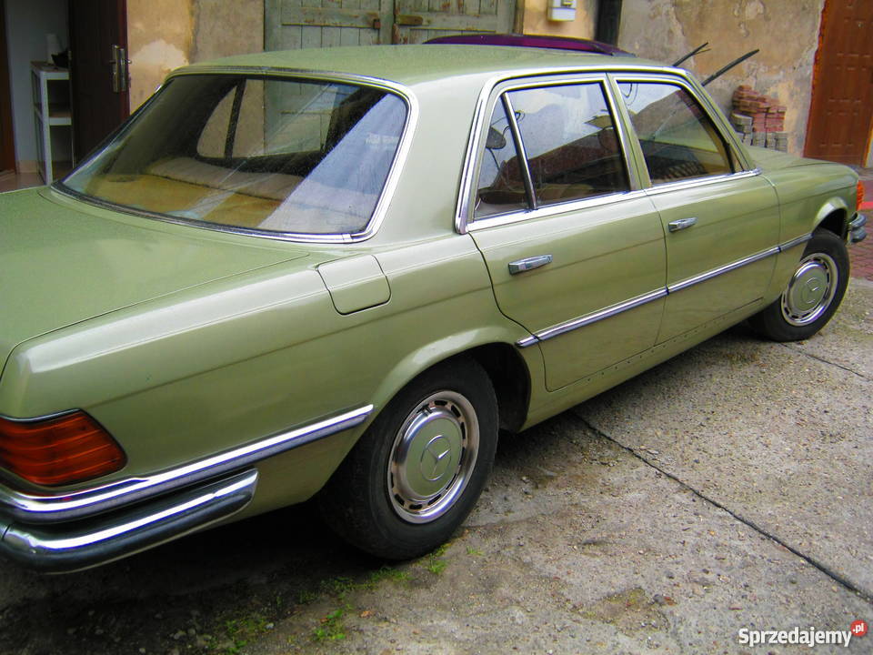 Zabytkowy Mercedes W 116 280 S mozliwa zamiana sprowadzony Rzeszów