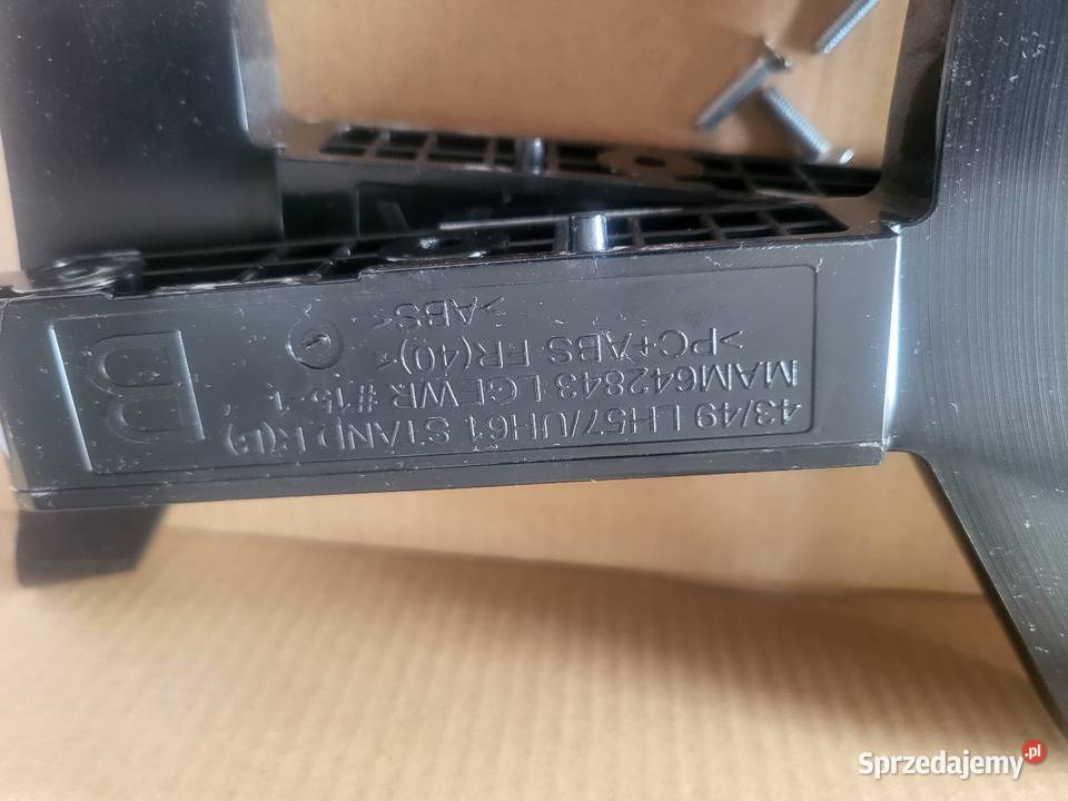 Nóżki telewizora LG 43LJ5150 Gliwice sprzedam