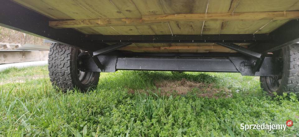 Przyczepa jednoosiowa rolnicza ogrodnicza leśna podkarpackie sprzedam