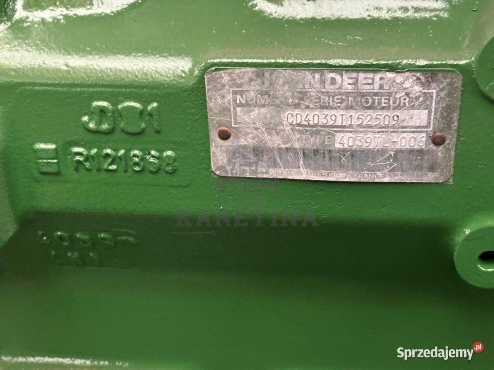 John Deere R121868 4039TL006 4039TL 006 Blok Jastrzębniki