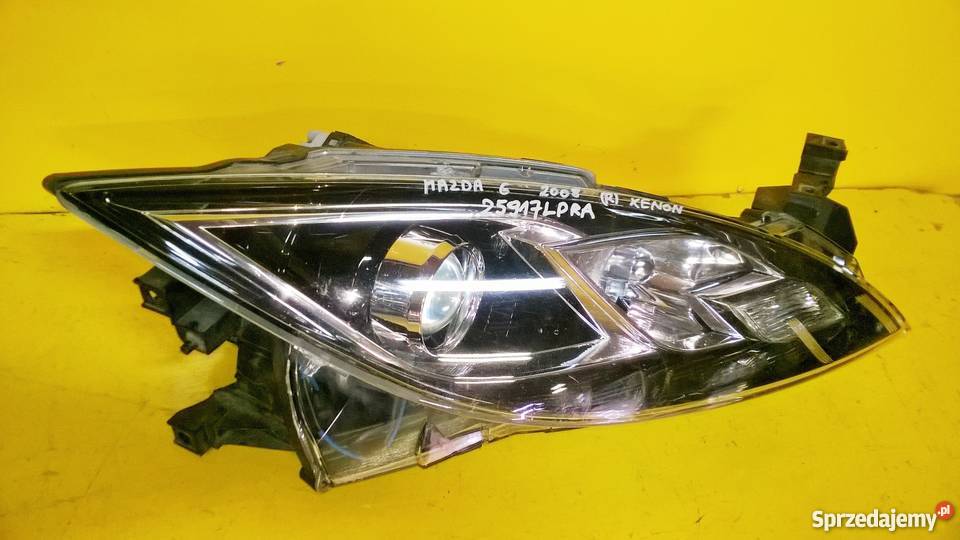 Mazda6 2009 2010 2012 reflektor lampa prawa dolnośląskie Wrocław