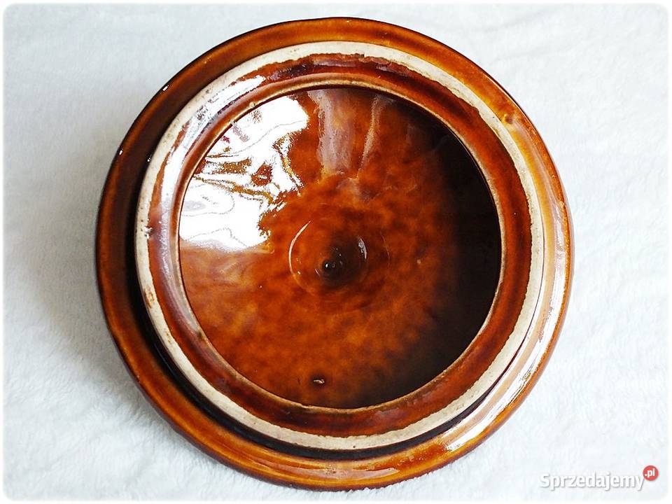 Pokrywka Cukiernicy Dzbanka Ceramika lat 70 MI lubuskie Żary
