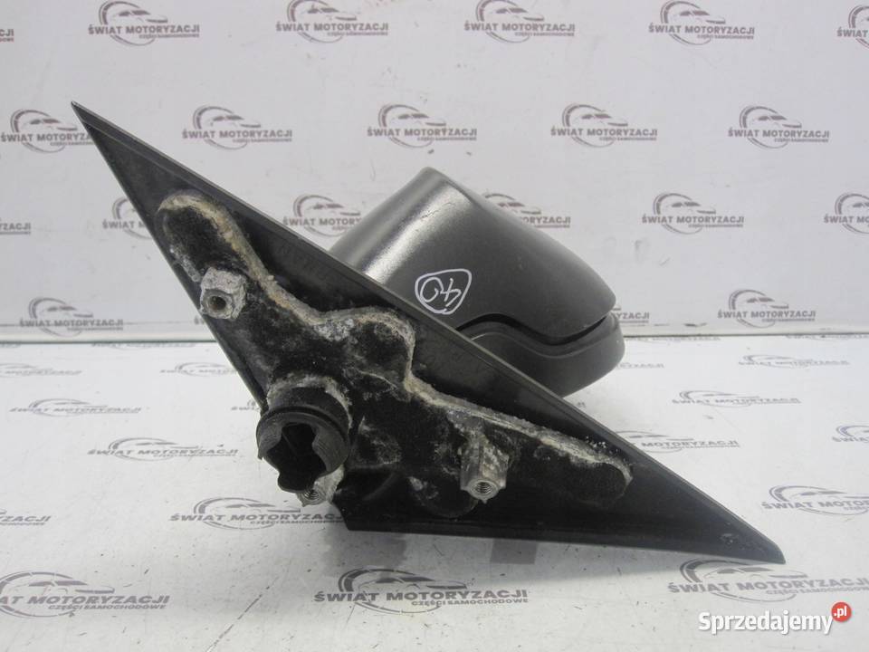 BMW E82 10r lusterko prawe 7208145 3 PIN ANGLIK