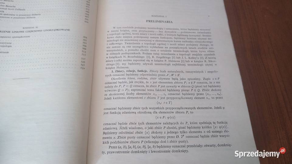 Analiza funkcjonalna Andrzej Alexiewicz twarda Gdańsk