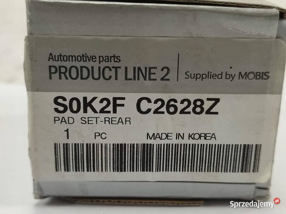 KLOCKI HAMULCOWE TYŁ KIA CARENS II MPV FJ lubelskie