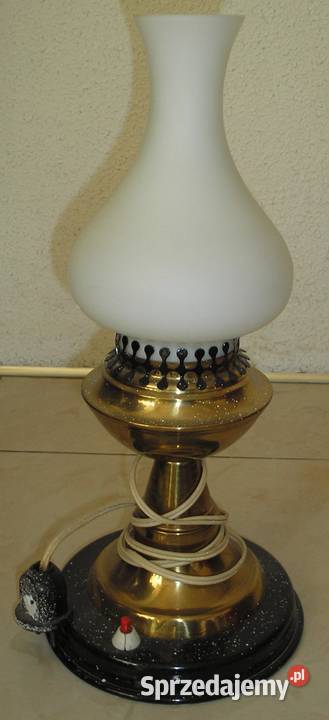 Używana lampa biały klosz Kraków