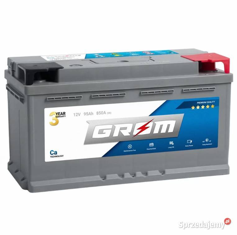 Akumulator GROM Premium 95Ah 800A Specpart Słupsk