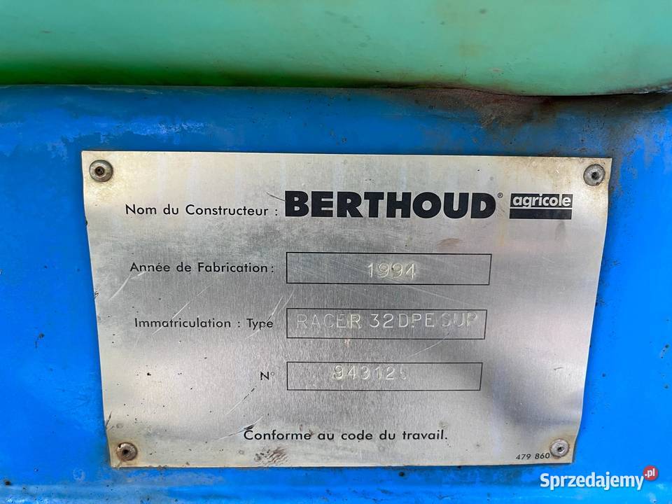 Berthoud racer 3200 dolnośląskie Oleszna