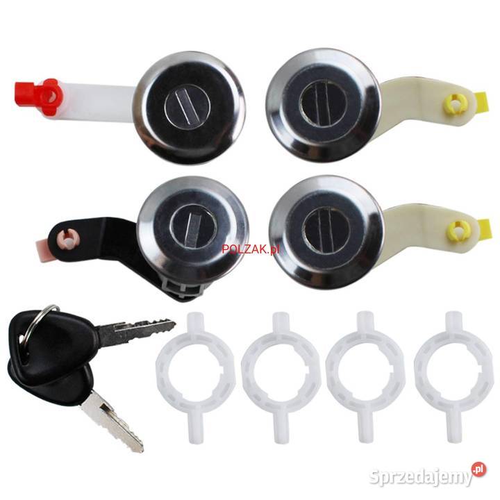 Komplet 4 Wkładki zamków drzwi Mascott Master Rawa Mazowiecka