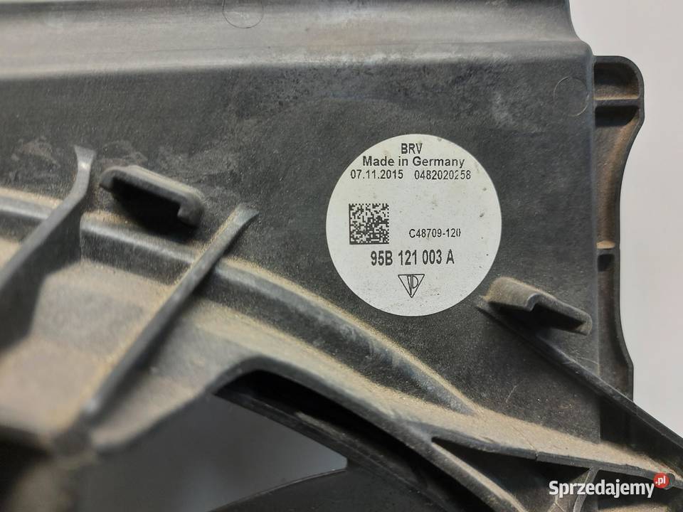 PORSCHE MACAN S 95B 30 TDI Wentylatory komplet dolnośląskie