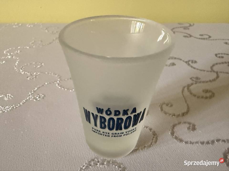 Kieliszek Mleczny Wódka Wyborowa Szklany Wyposażenie wnętrz śląskie Czerwionka-Leszczyny sprzedam