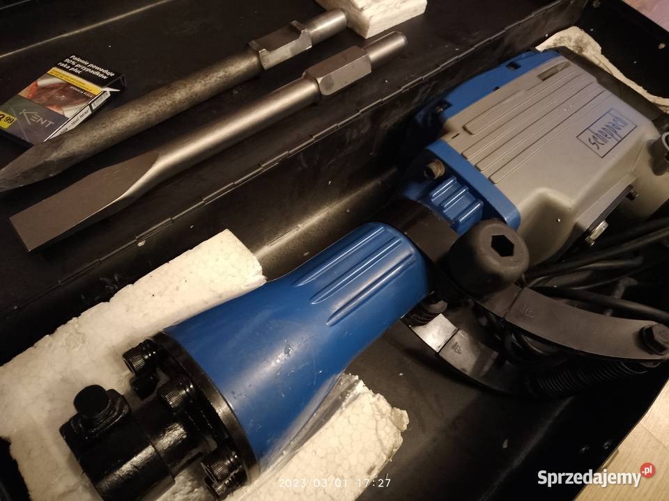 Młot wyburzeniowy 50j 1600W WYNAJEM Elektryczne śląskie Dąbrowa Górnicza