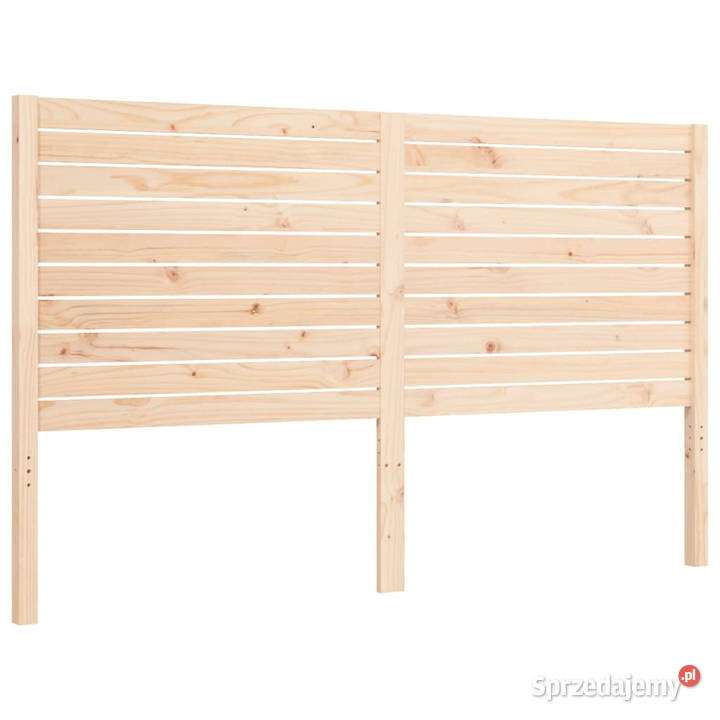Rama łóżka z wezgłowiem lite drewno 160x200 Warszawa