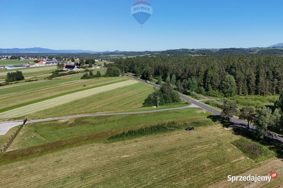 Działka do dzierżawy Wróblówka gm Czarny Dunajec małopolskie
