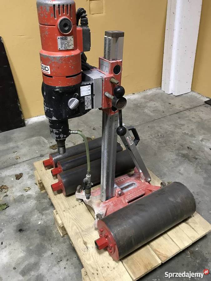 Wiertnica RIDGID RB 2083 stojak zestaw 6 koronek Szemud sprzedam