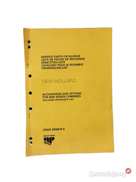 Katalog części zamiennych Holland seria 8000 Puławy
