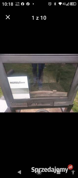 Kominek na drewno 14KW