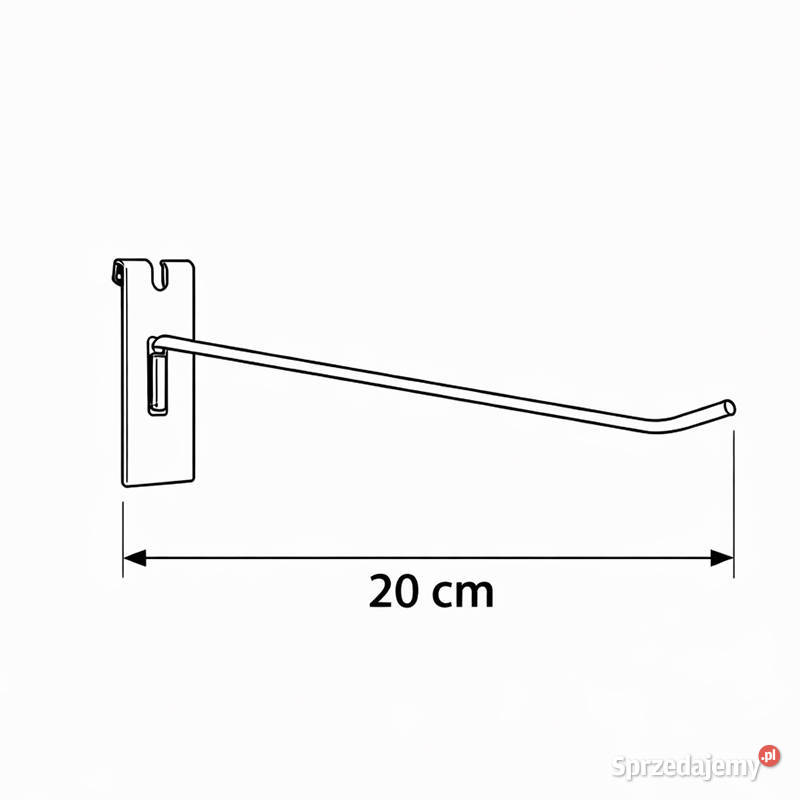 Zawieszka haczyk na kratę pojedyncza 20 Czarna Kraków sprzedam