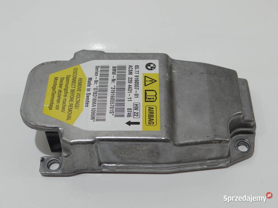 MODUŁ STEROWNIK PODUSZEK AIRBAG BMW E60 E61 lubelskie Strzyżewice