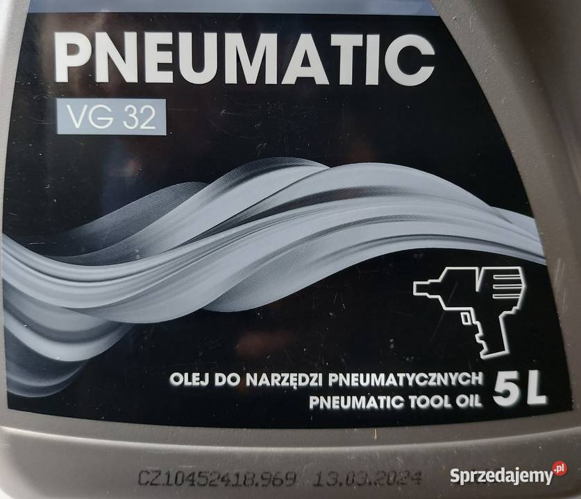 Specjalistyczny olej Pneumatic VG 32 do narzędzi Łuków