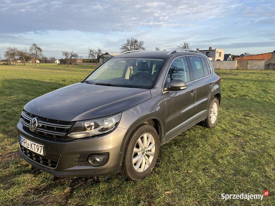 Volkswagen Tiguan 20 TDI 140 2014r światła do jazdy dziennej Gołuchów sprzedam