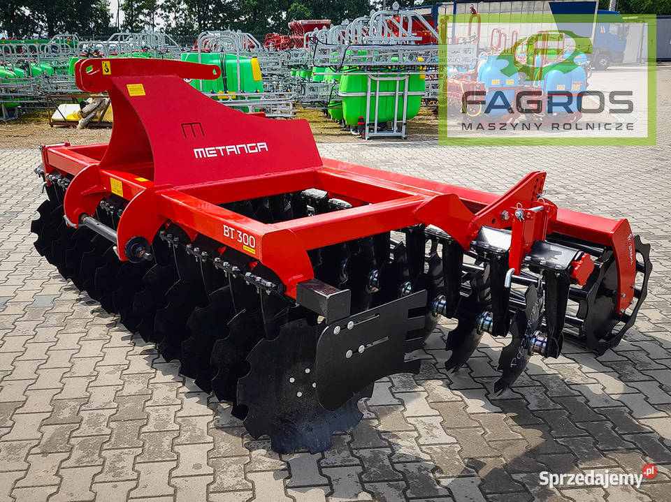 Nowa Brona Talerzowa Polowa Agregat Talerzowy Kazimierza Wielka