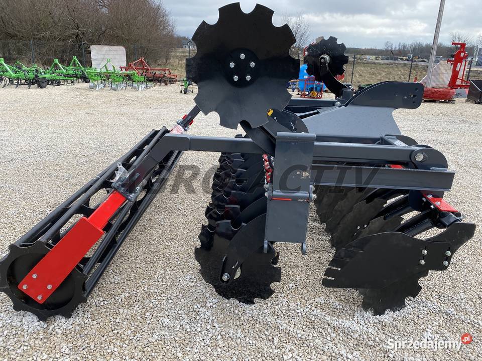 Brona Talerzowa Ciężka 30 m AGROKLON TRANSPORT nieuszkodzony Pasturka