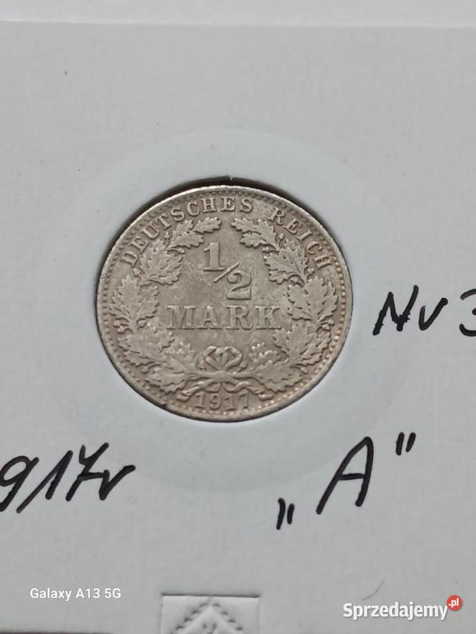 12 Marki Prusy 1917 r 3 mennica A wielkopolskie