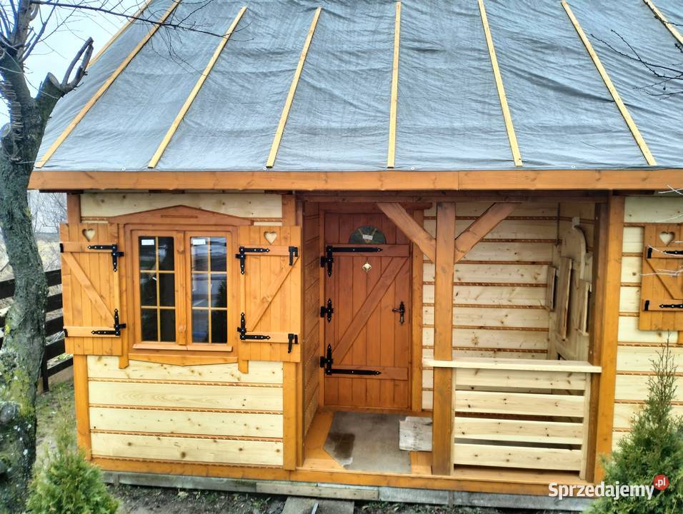 Domek drewniany do postawienia na własnej warmińsko-mazurskie Działdowo
