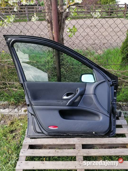 Renault laguna 2 drzwi przednie lewe czarne części blacharskie Drelów