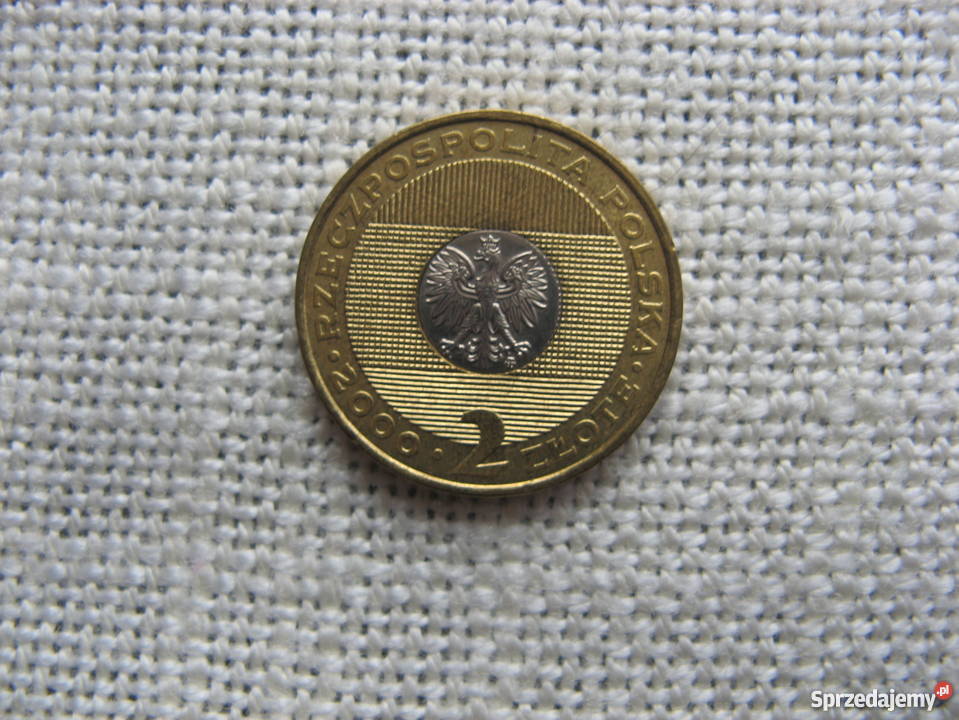 moneta 2 2000 R 2000 lat zachodniopomorskie Szczecin sprzedam