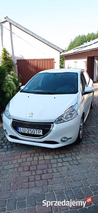 Peugeot 208 14 HDi przyciemniane szyby lubelskie Lublin