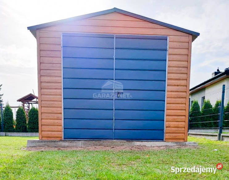 SCHOWEK DOMEK OGRODOWY 3M X 5M DWUSPAD BRAMA