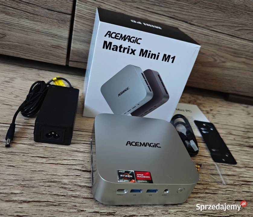 NOWY Komp Mini PC Acemagic Ryzen 7 6800H 32GB śląskie Pszczyna