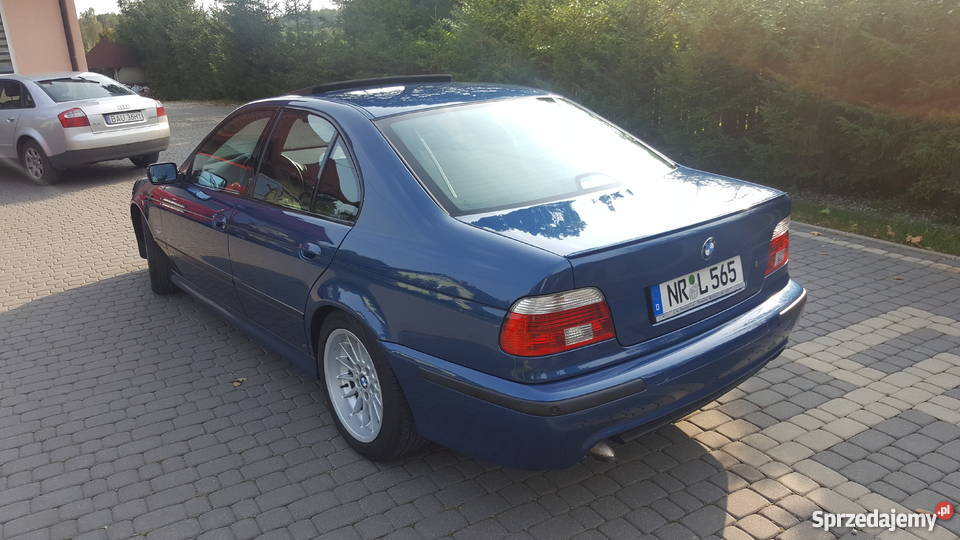BMW e39 530d Lift M Pakiet Manual Topasblau DSP podlaskie