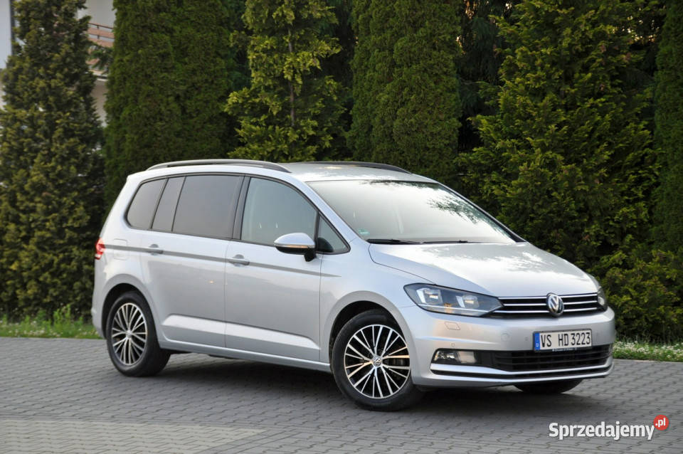 Volkswagen Touran 20TDI150NaviAutomatRadar światła do jazdy dziennej Ostrów Mazowiecka