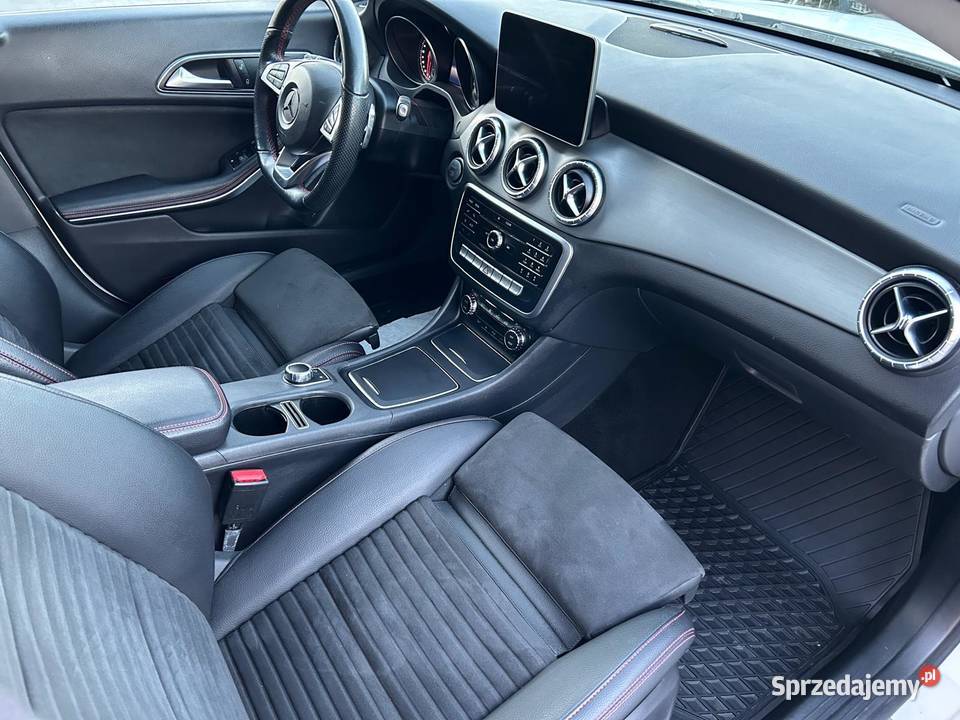 Mercedes CLA 180 AMG Line SB Serwis ASO łopatki zmiany biegów