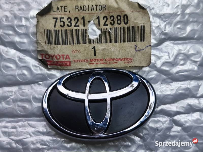 Toyota Corolla Sprinter emblemat 7532112380 osobowe
