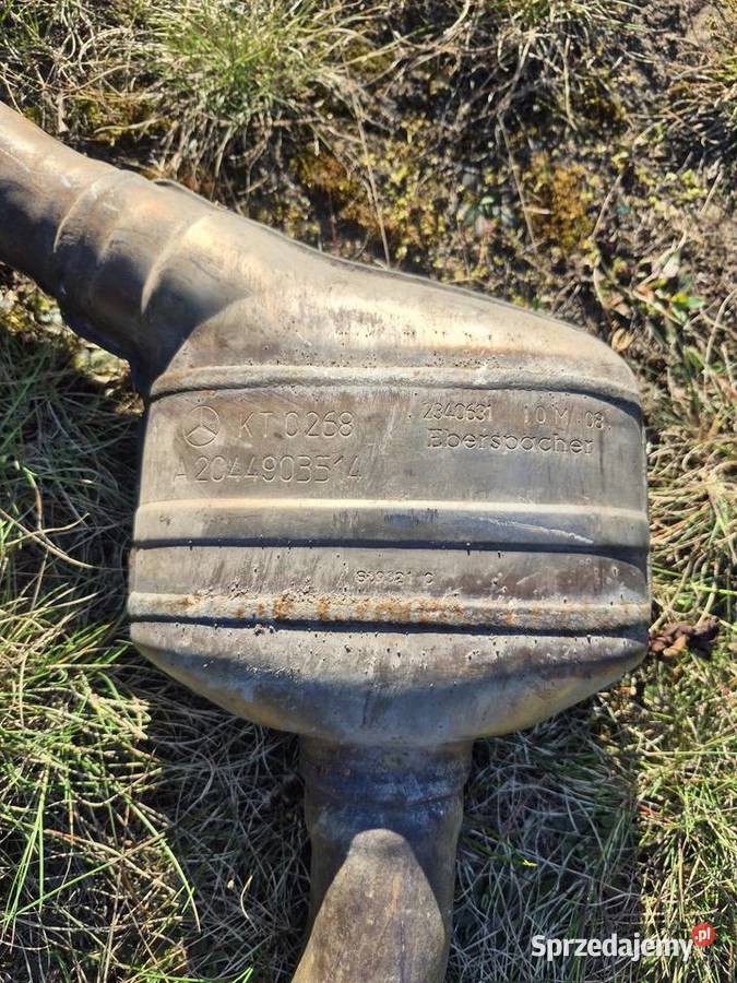 Mercedes W204 kompresor katalizatory Układ wydechowy Piaseczno