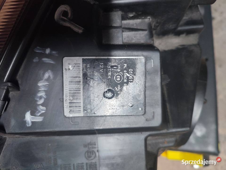 Lampa przednia prawa Ford Transit custom 2018 lubuskie