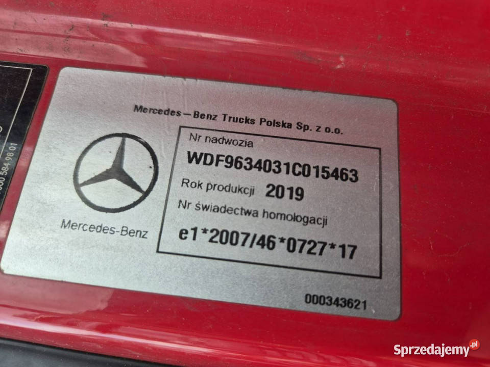 Mercedes actros Motoryzacja Komorniki