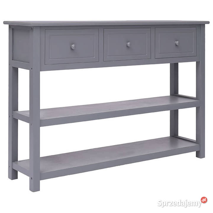 Szafka boczna szara 108x30x76 lite drewno Pozostałe mazowieckie Warszawa sprzedam