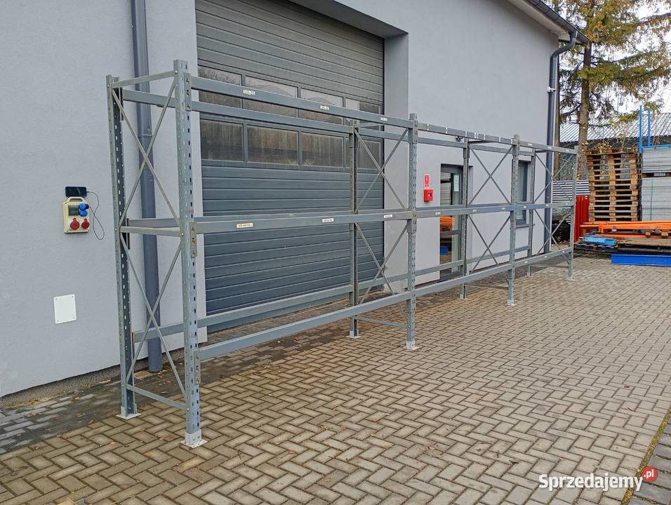 Regał magazynowy półkowy do garażu warsztatu Zamość
